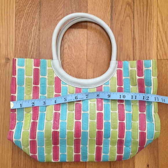 Sigrid Olson Purse Handbag Leather Satchel White - Picture 3 of 8